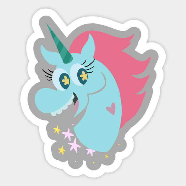 Princess PonyHead Sticker by Contenebratio